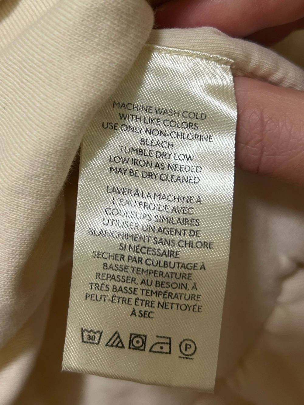 Anthropologie Pilcro and the Letterpress Cream Sweatshirt Size XL - Picture 4 of 7